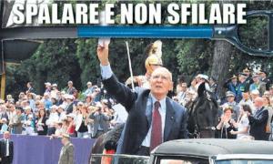 Spalare e non sfilare