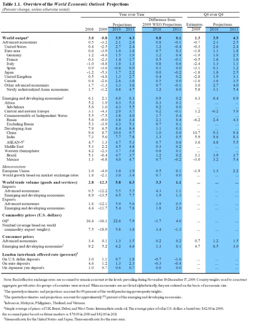 IMF January 2010 0