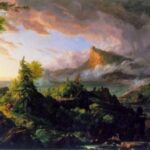 Rooftop Thomas Cole The Course of Empire 1 The Savage State 1836 (2)