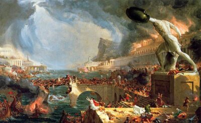 Rooftop Thomas Cole The Course of Empire 4 Destruction 1836 e1711924491937