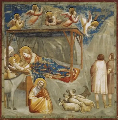 Giotto di Bondone Nativita di Gesu e1735073070127